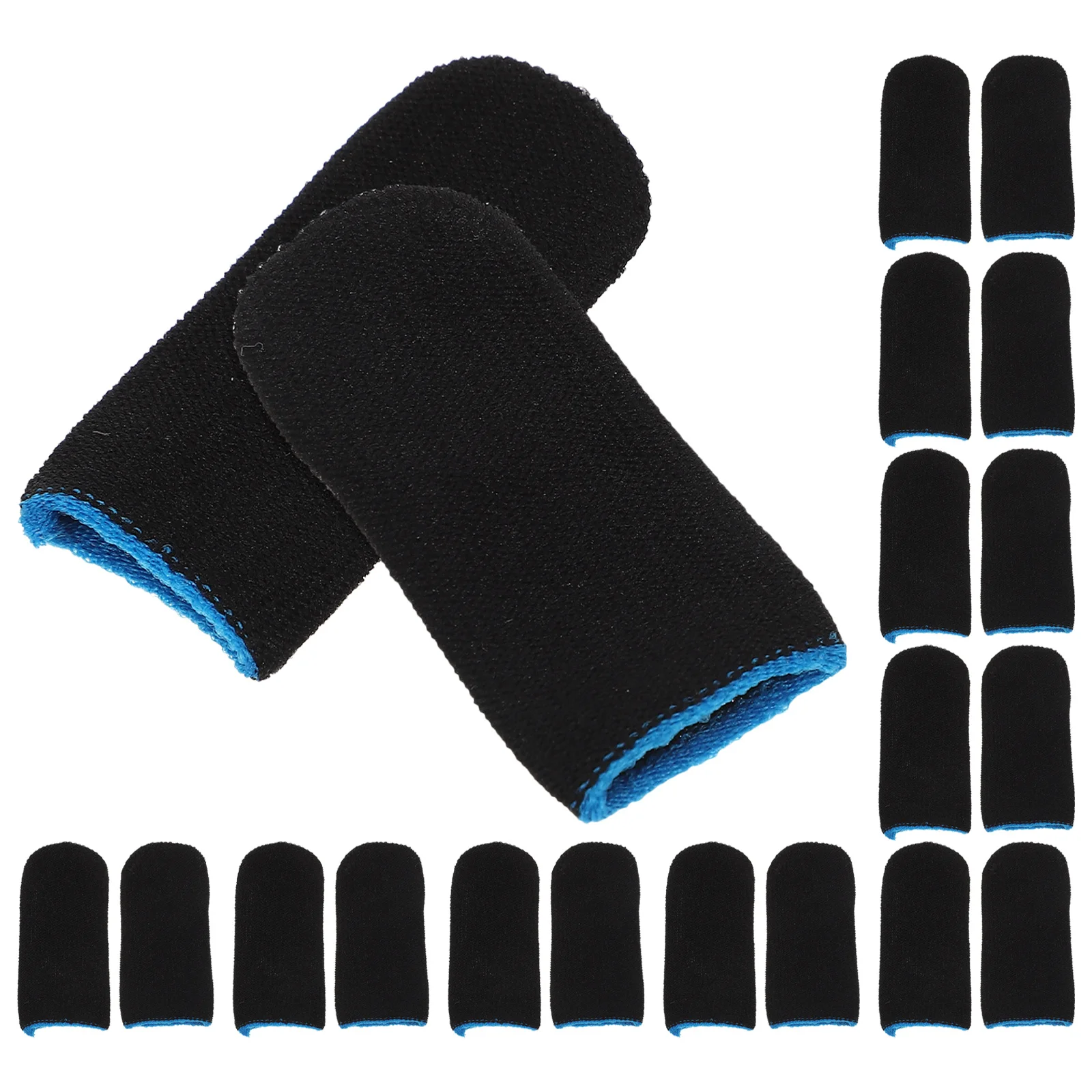 

10Pairs Touch Screen Finger Covers High Sensitivity Gaming Thumb Sleeve for Mobile Games Reduce Friction Improve Gameplay