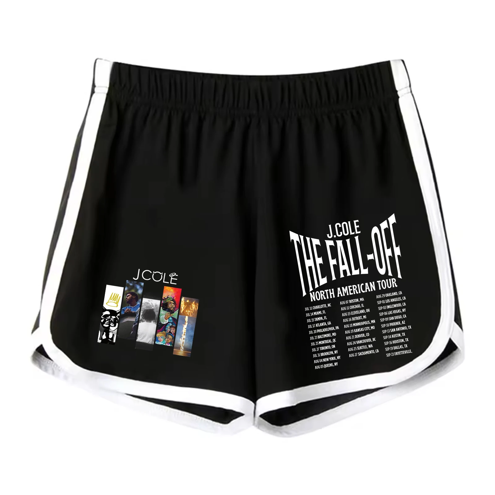 

J Cole The Fall Off World Tour 2026 Beach Shorts Women's Clothing Pants