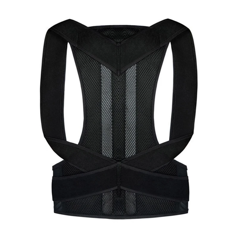 Posture Corrector Back Posture Brace Clavicle Support Stop Slouching and Hunching Adjustable Back Trainer Unisex Correction Belt - view 3