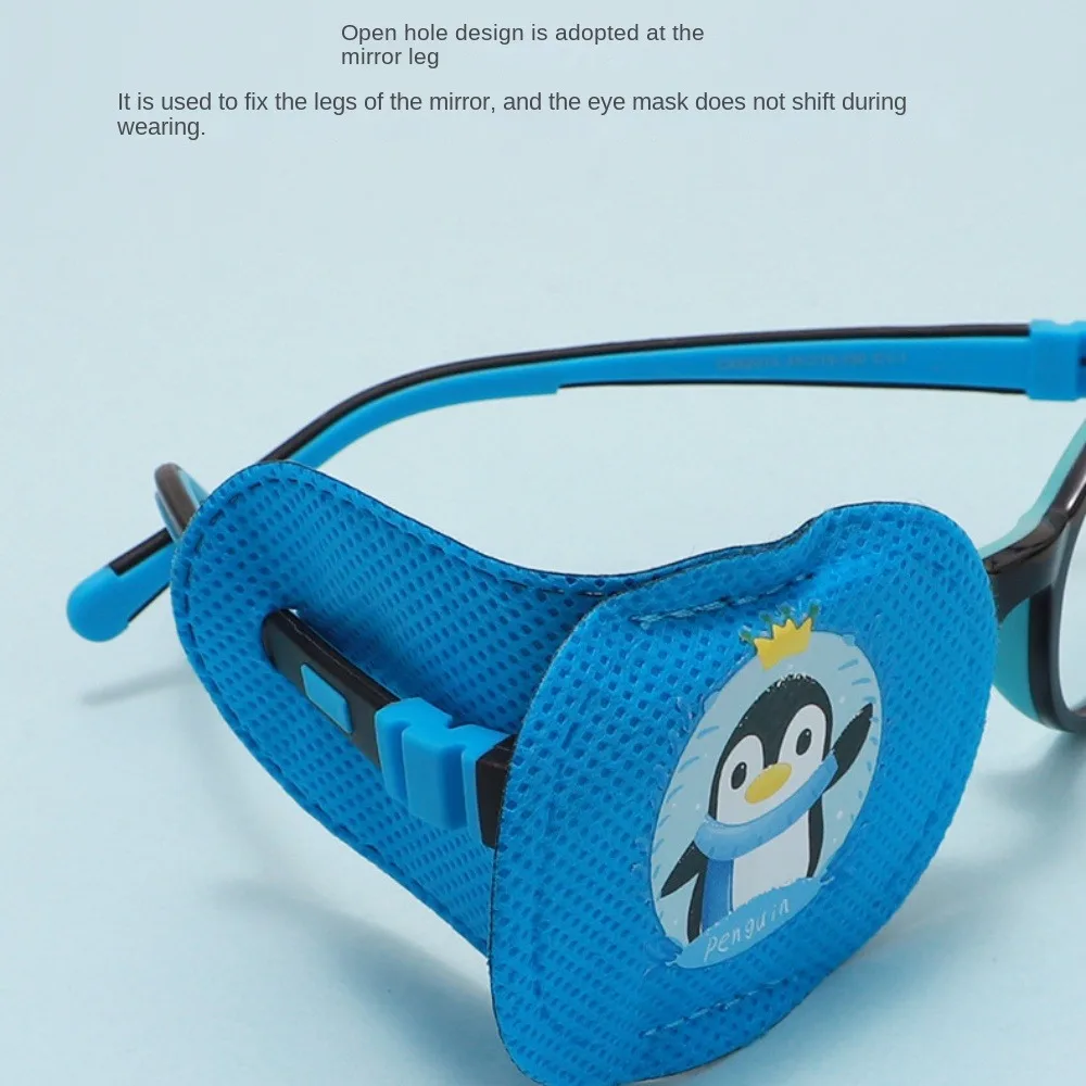 Children Health Care Amblyopia Eyepatches Cartoon For Strabismus Treatment Occlusion Kit Astigmatism Training Eyeshade