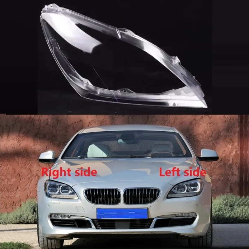 For BMW 6 Series F06 F12 F13 M6 630 640 650 2010-2014 High Configuration LED Headlamp Lens Cover Car Headlight Shell Lampshade