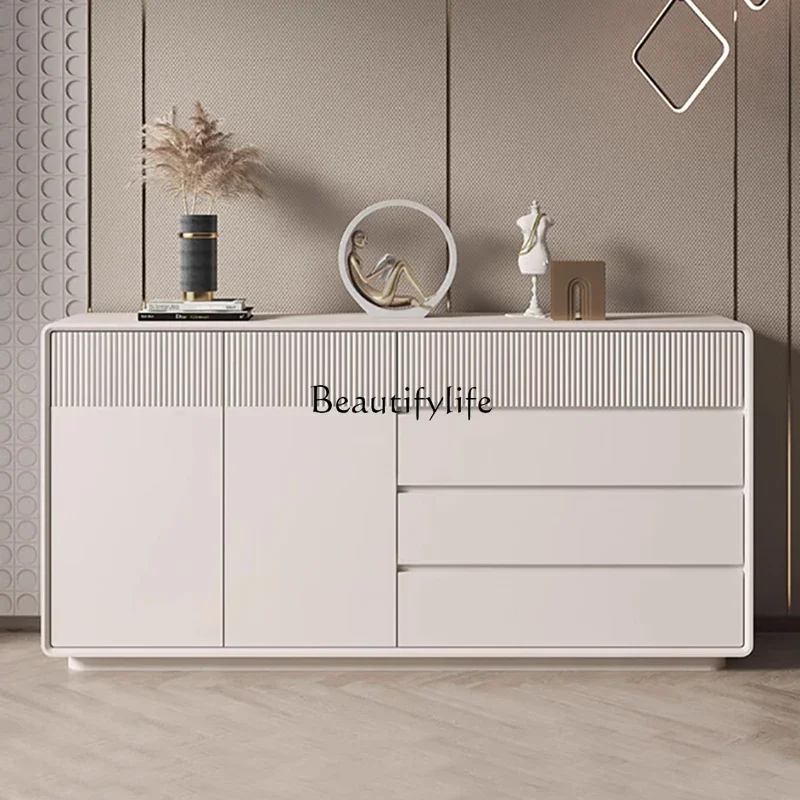 

*Cream wind entrance storage cabinet large capacity