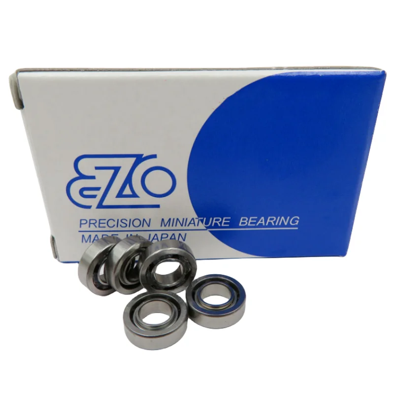 20pcs JAPAN EZO high precision bearing MR52/63/72/74/83/84/85/95/104/105/115/106/126/117/137/128/148 ZZ miniature ball bearings