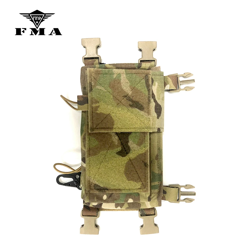 FMA ยุทธวิธี MK4 Chest Rig ด้านหน้าชุด Micro ต่อสู้แชสซีสำหรับ Chest Rig Spiritus แผงด้านหน้า JPC LV119 Carrier