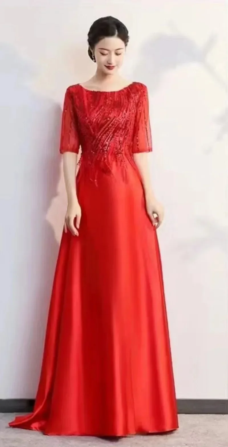 Robe longue en satin à paillettes pour femmes, robe à bretelles spaghetti, robe de soirée élégante, robe maxi sexy, tenue de club dorée, nouveau, automne