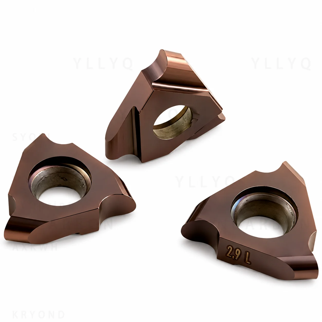 TGF 32R Carbide Insert CNC Ball Head Tool, Arc R Angle for Snap Ring & Shallow Groove Turning on Stainless Steel