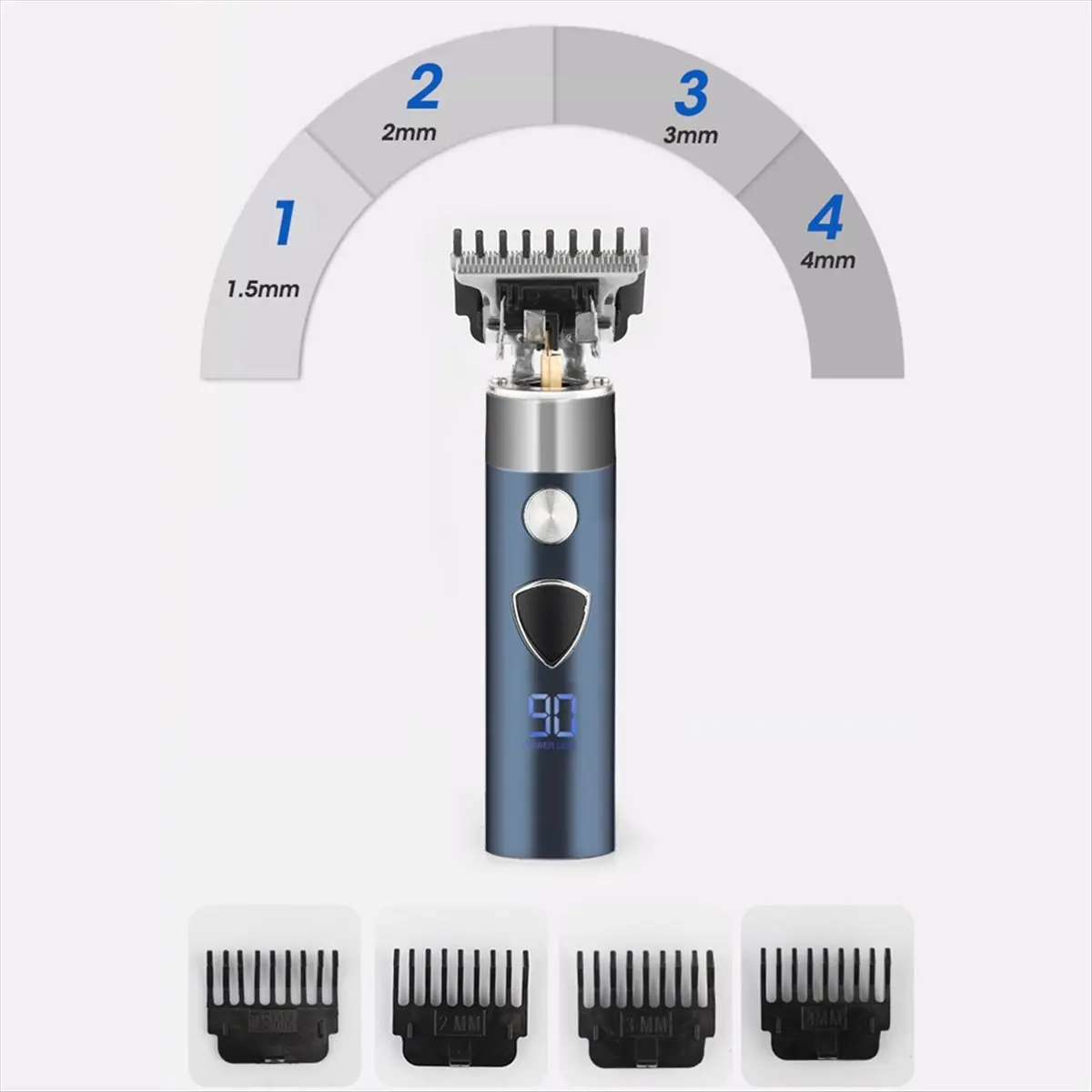 

ABPO Beard Trimmer for Men Electric Hair Clipper Cordless Mens Grooming 5 in 1 Kit Hair Trimmer & Mustache Trimmer & Nose