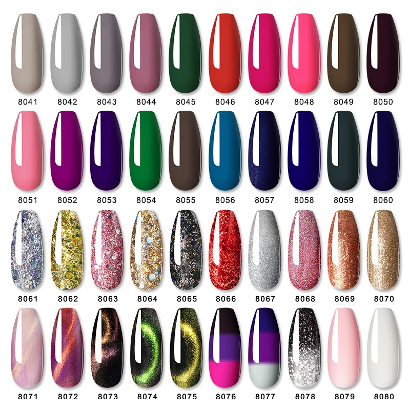 ROSALIND 100 + สีเจลเล็บ Soak Off มินิเล็บเจลกึ่งถาวร Base Top Coat เล็บสําหรับเล็บ Art