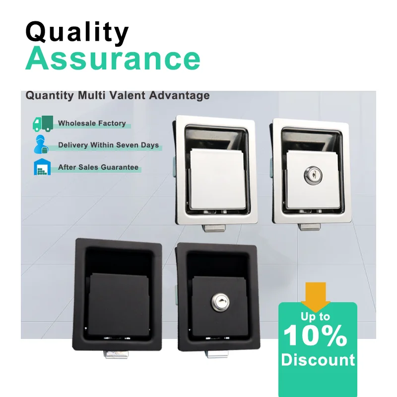 

Industrial Equipment Chassis Electrical Cabinet Toolbox RV Truck Compartment Embedded Pull Panel Lock