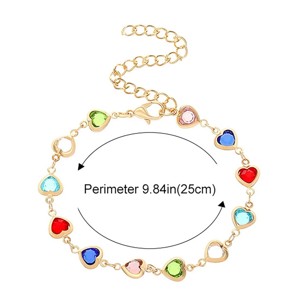 MEDFOLY Colorful Cute Daisy Bracelet for Women Hypoallergenic Creative Dainty Bracelets with Adjustable Chain Delicate Jewelry image 2