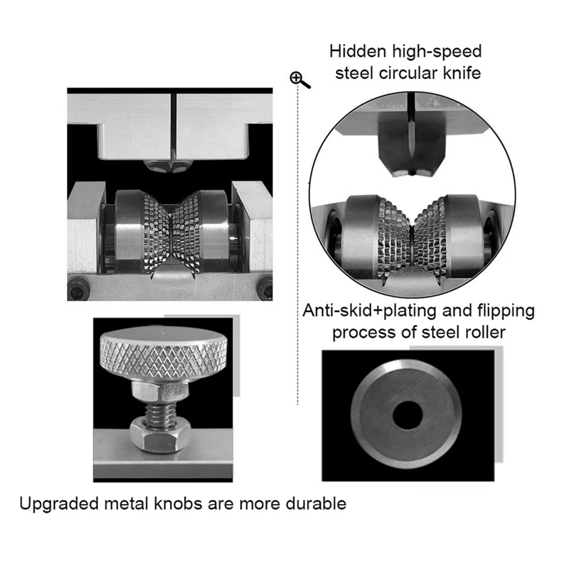 Wire Stripper Manual Wire Stripping Tool Scrap Copper Cable Peeling Machine Hand Crank With Hand Electric Drill Silver