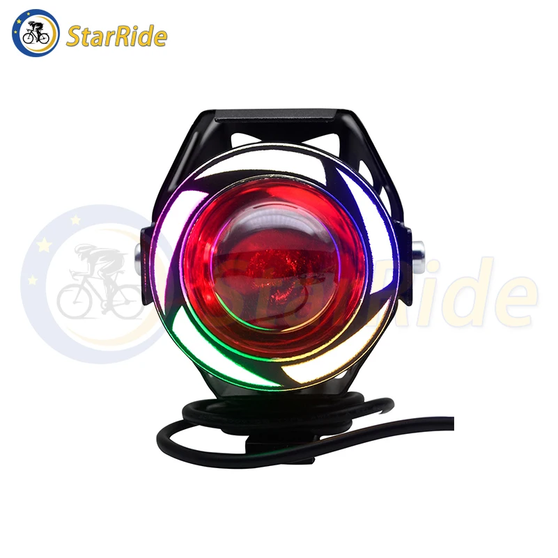 For Kugoo G-Booster Electric Scooter Front Light Modification Accessories Electric Scooter LED Headlight Big Front Light Lamp