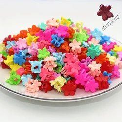 50Pcs Girls Cute Cartoons Hair Clips Small Claw Clip Flower Star Small Hair Claw Children Sweet Hairpin Fashion Hair Accessories