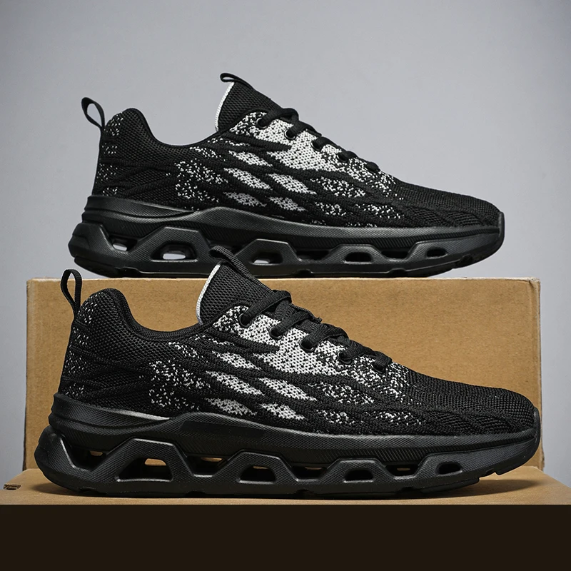 

YRZL кроссовки мужские дышащие легкие спортивные кроссовки нескользящие удобные спортивные кроссовки для бега повседневная прогулочная обувь для мужчин