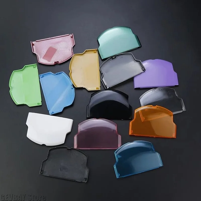 Multicolored Cover PC Replacement Battery Cover Shell Back Cover Case Back Door Case for PSP3000 Game Machine Repair Parts
