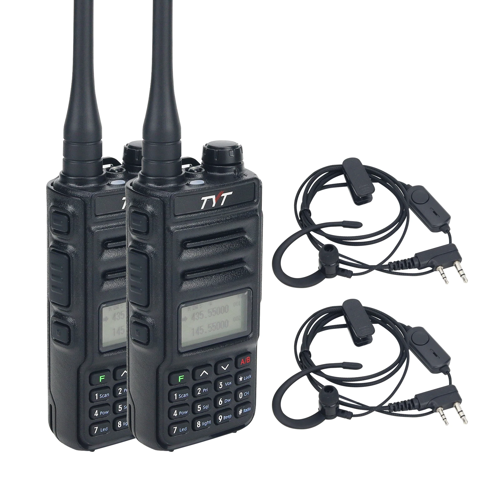 TH-UV88 Walkie Talkie VHF UHF Radio 8W VHF UHF Transceiver z słuchawką douszną dla kierowców biznesowych