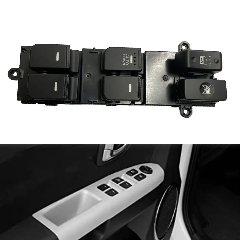 35702K010WK 935702K010 مفتاح التحكم في نافذة الطاقة لكيا لـ Soul 2011-2013 ملحقات السيارة البلاستيكية زر مفتاح التحكم في السيارة #2