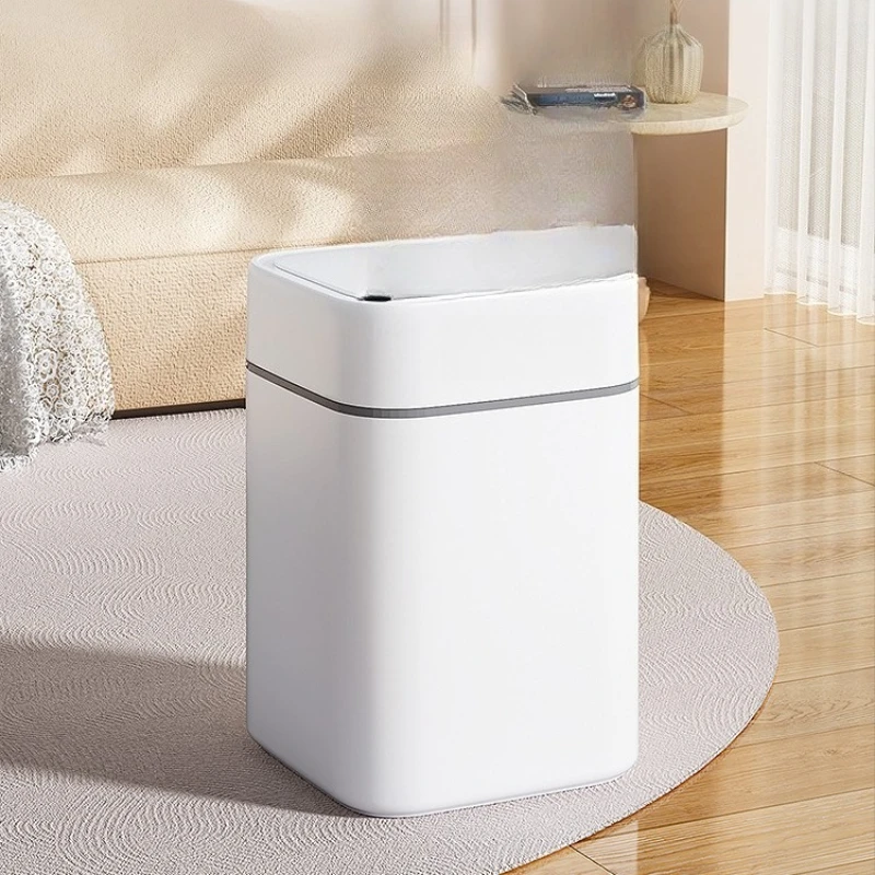 

Smart trash can household induction type automatic covered living room bathroom bedroom light luxury large