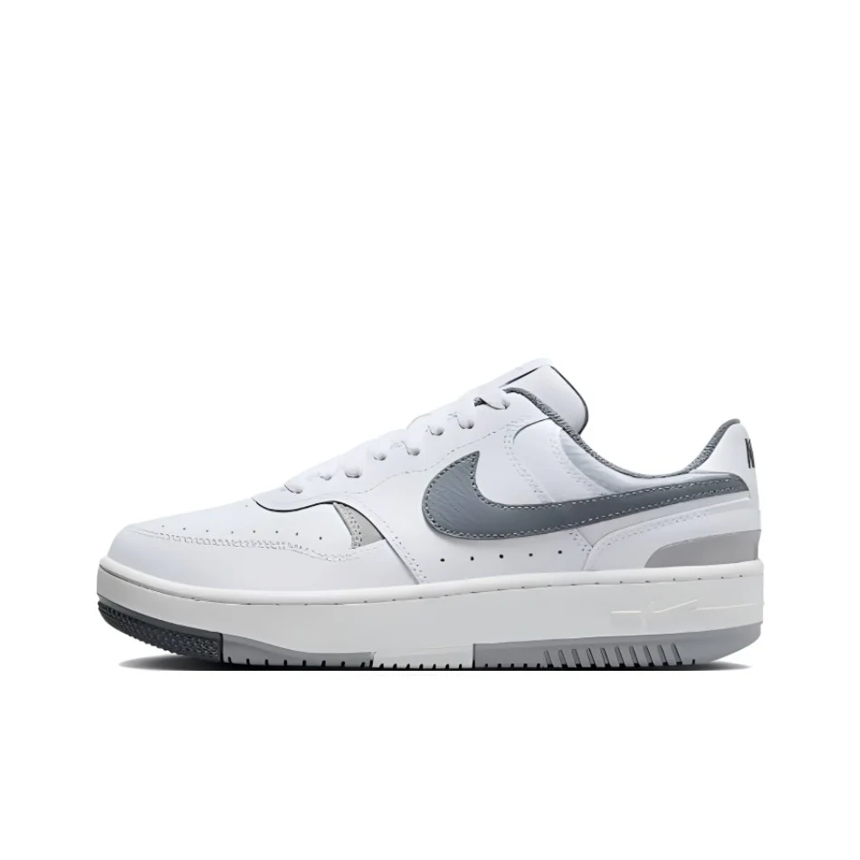 Nike Gamma Force Skateboard Shoes Women's Low Top White Gray DX9176-109