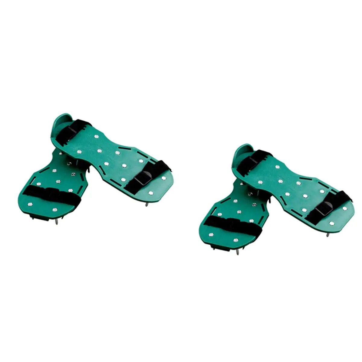 AT33 4.2cm Soil Loosening Shoes, Lawn Spikes, Turf Inflatable Shoes, Self-Leveling Epoxy Garden Tools, for Epoxy Floor Paint