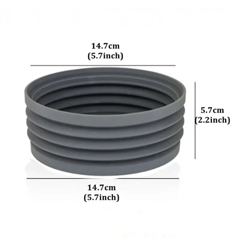 Chất thải cà phê Chất thải cuộn dễ sử dụng kết cấu silicon cho cà phê