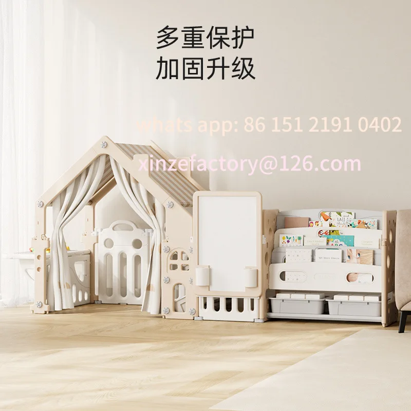 رف تخزين ألعاب الأطفال القابل للتخصيص، رف فرز من الأرض إلى السقف، خزانة متعددة الطبقات #3