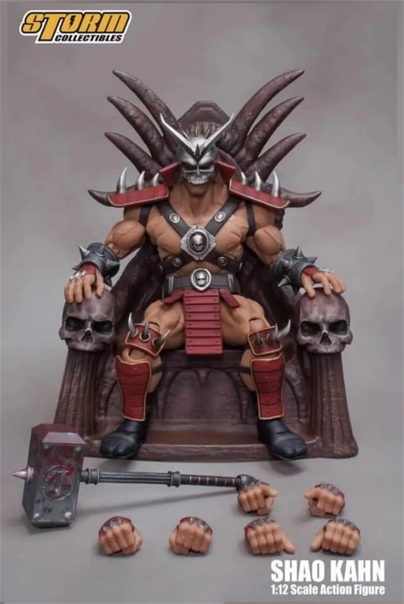 

Original Genuine Storm Toys 1/12 Shao Kahn Final BOSS Soldier Model 6'' Action Figure In Stock
