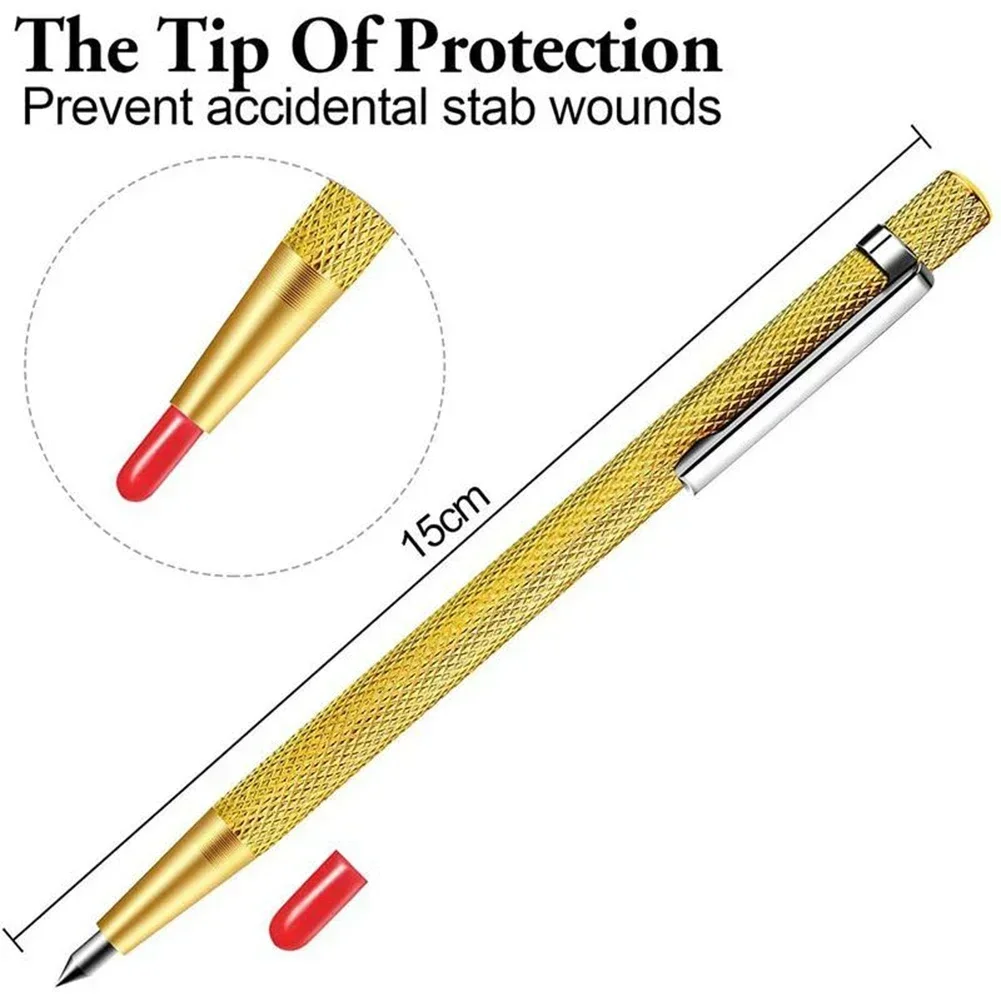 Tungsten Tile Cutting Pen Accessories Carbide For Ceramic For Wood Carving Marking Engraving Pen Replacement Brand New