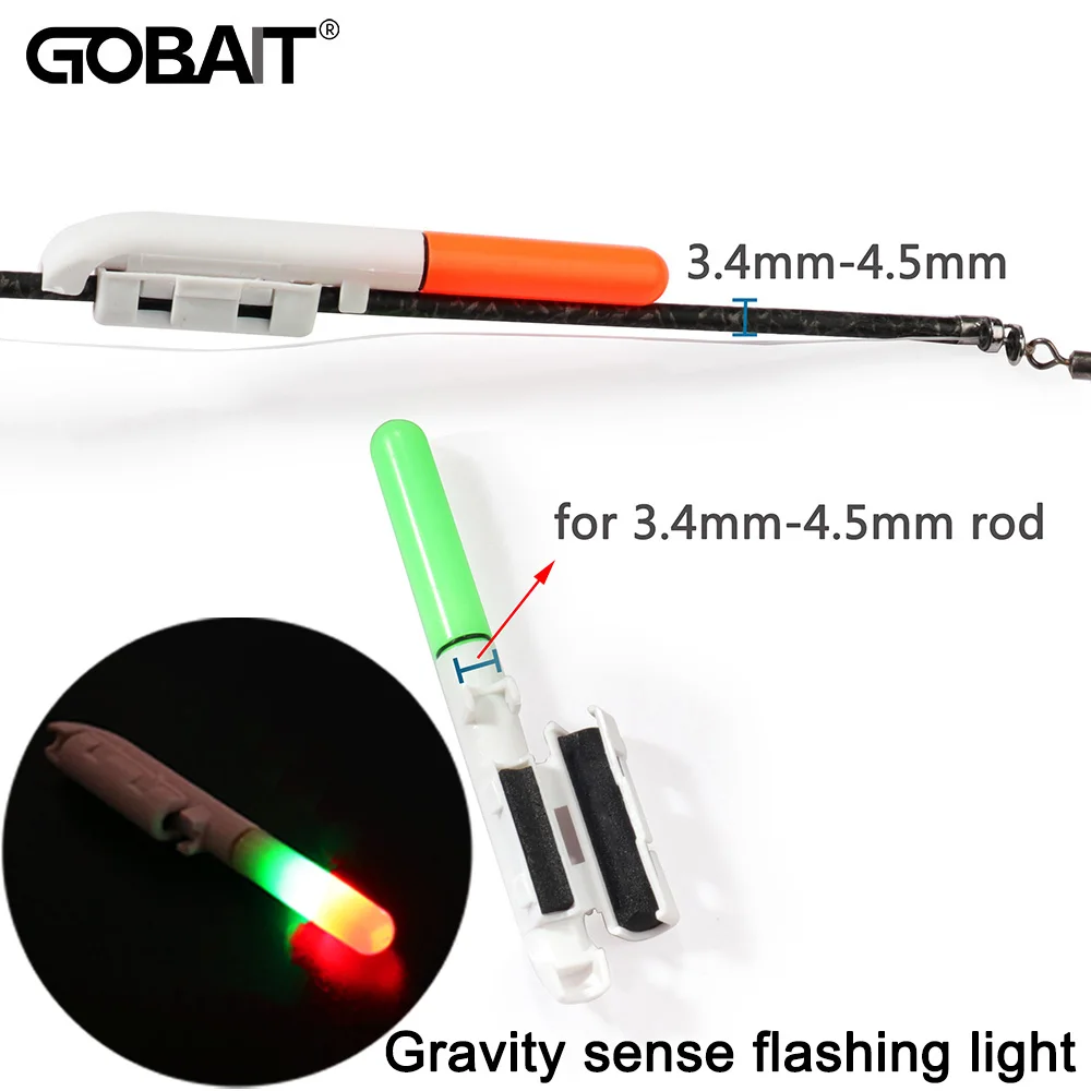 Fishing Light CR425 Battery USB Charge Gravity Sense Flash Electronic ...