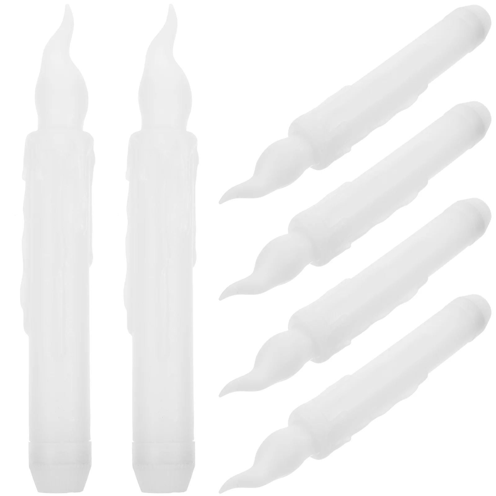 

6Pcs Long Creative Xmas Light Decorative Night Lamp Christmas Desktop Light Ornaments Party Home Decor