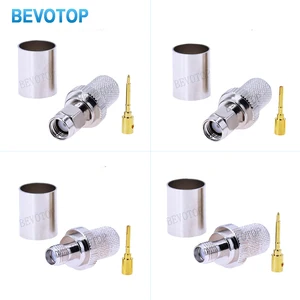 10 PCs/Lot RG8 RG213 LMR400 SMA/RP-SMA MALE/FEMANISCHER 50-7 COAXIAL VERBERTER RF 50 OHM SMA-Anschluss für LMR-400 RG-213 RG8 CABLE Hauptverkaufskabel RG 213 - №3