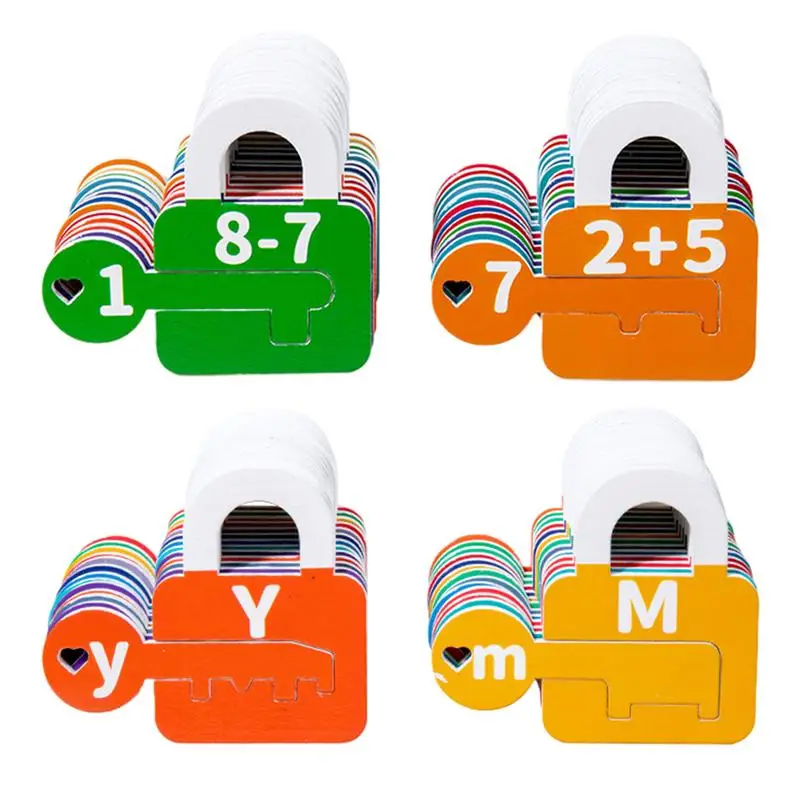 Lock and Key Toy Numbers Learning Locks and Keys Montessori Toys Early Education Toys Kids Learning Locks with Keys Numbers