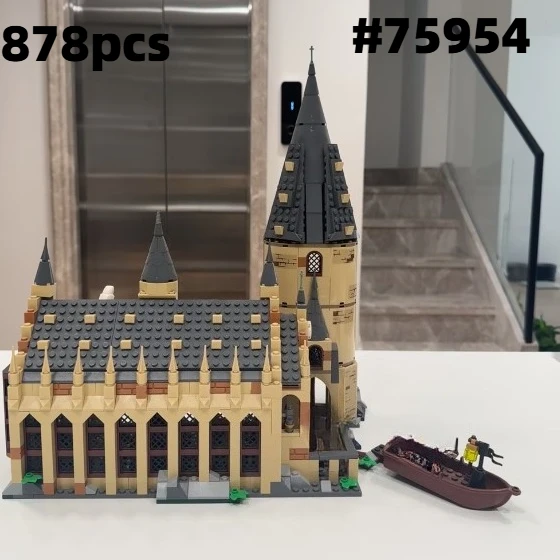 

MOC 75354 Знаменитый Замок-Лобби | 1083 шт. в наличии | Набор строительных блоков в средневековом стиле и премиальный рождественский подарок