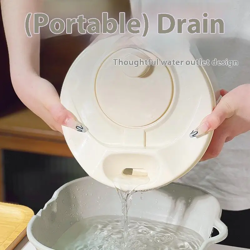 متعددة الوظائف دليل سلطة سبينر مجفف الخضار سلطة فواكه ديهيدراتور التجفيف السريع المطبخ المنزلية الخضار ديهيدراتور #6