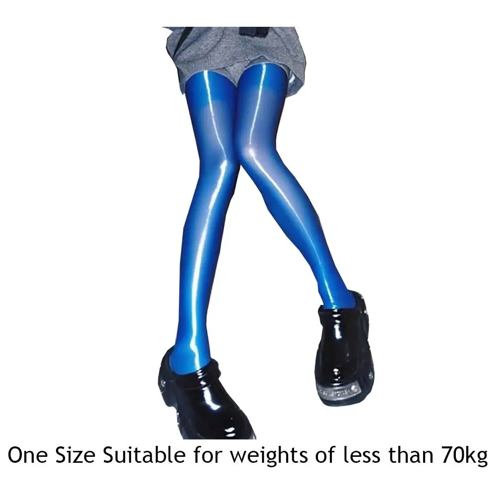 ร้อนน้ํามัน-เงาถุงน่องเอวสูงน้ํามันGlossy Ultra-บาง 8D Smoothไนท์คลับPantyhoseขนาดใหญ่เงากางเกงขายาวเซ็กซี่