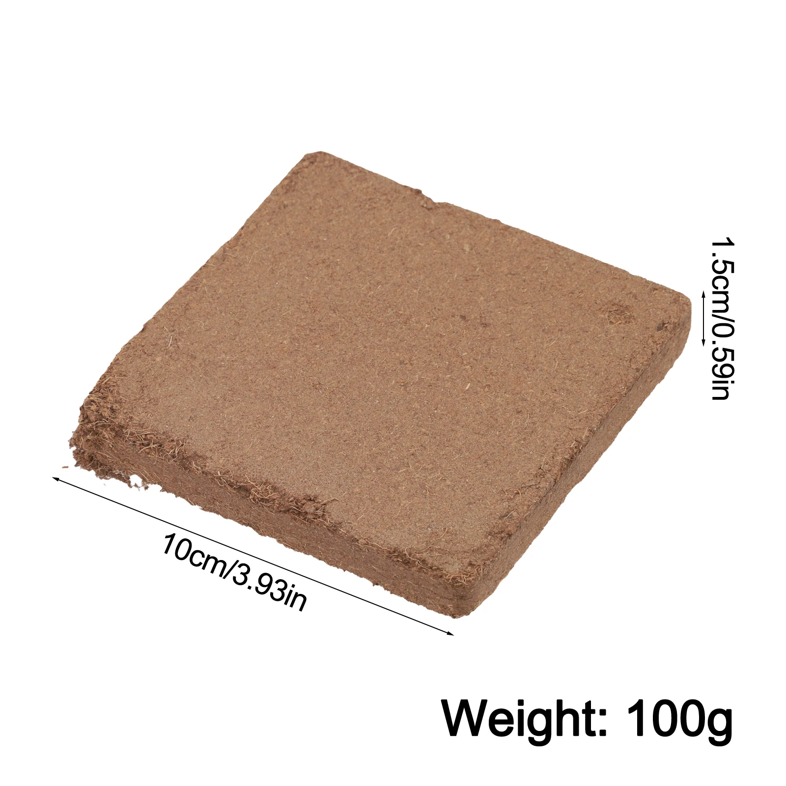 Color As The Picture Shows Coco Coir Coco Coir Brick PH Neutral Aerated And Well-Draining Color As The Picture