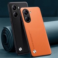 Luxury PU Leather Case For Xiaomi Poco X7 Pro 5G X7Pro Back Cover Matte Silicone Full Protection Phone Case For PocoX7 Pro Coque
