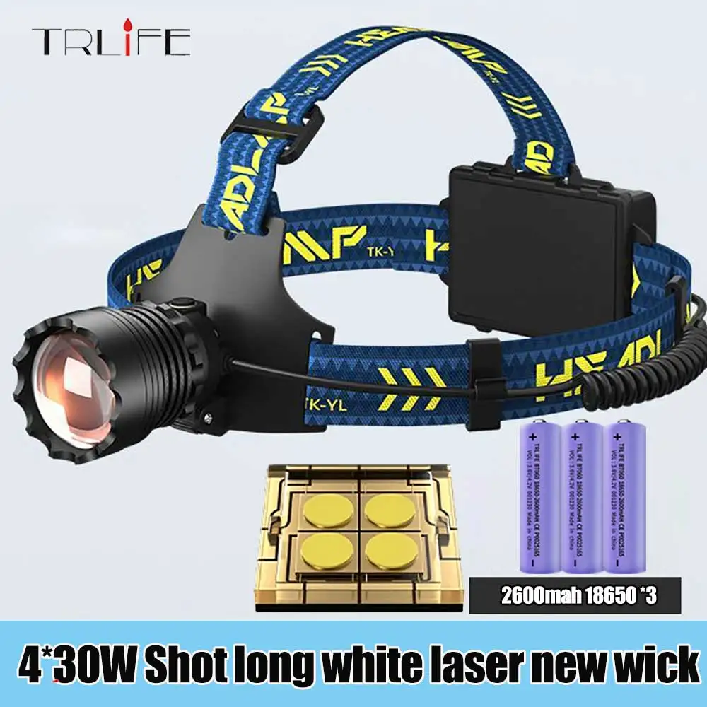 9800000LM 1000W Super Bright Headlamp Rechargeable LED Head Flashlight Waterproof Head LED Light Camping Torch Fishing Head Lamp