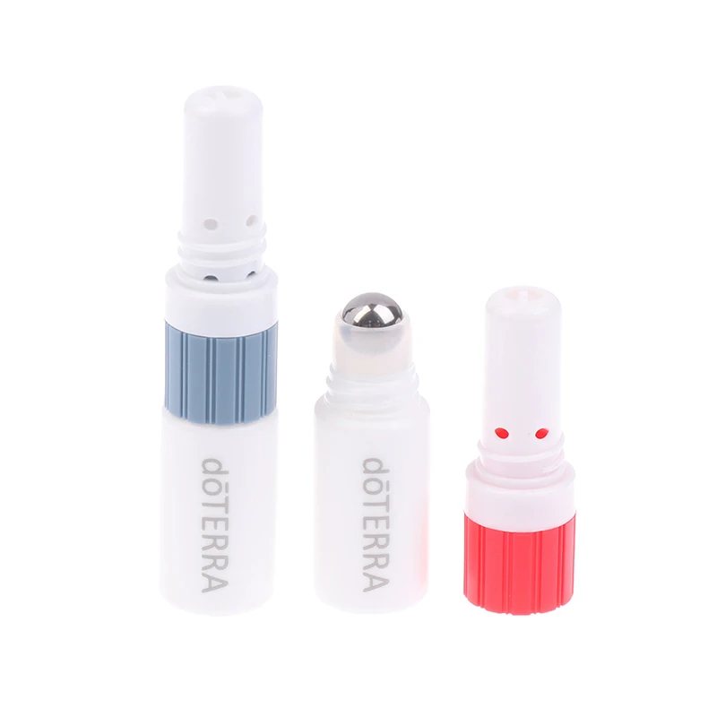 

2 In 1 Blank Nasal Inhaler Sticks Essential Oil Bottle Aroma Diffuser Empty Nasal Aromatherapy Inhaler Tubes With Lanyard