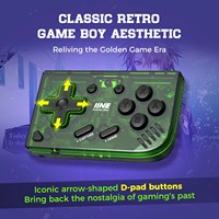 IINE Mini Retro Ananke Controller With Turbo Function Interchangeable joystick and D-pad ZL/ZR Button For Switch PC IOS Android