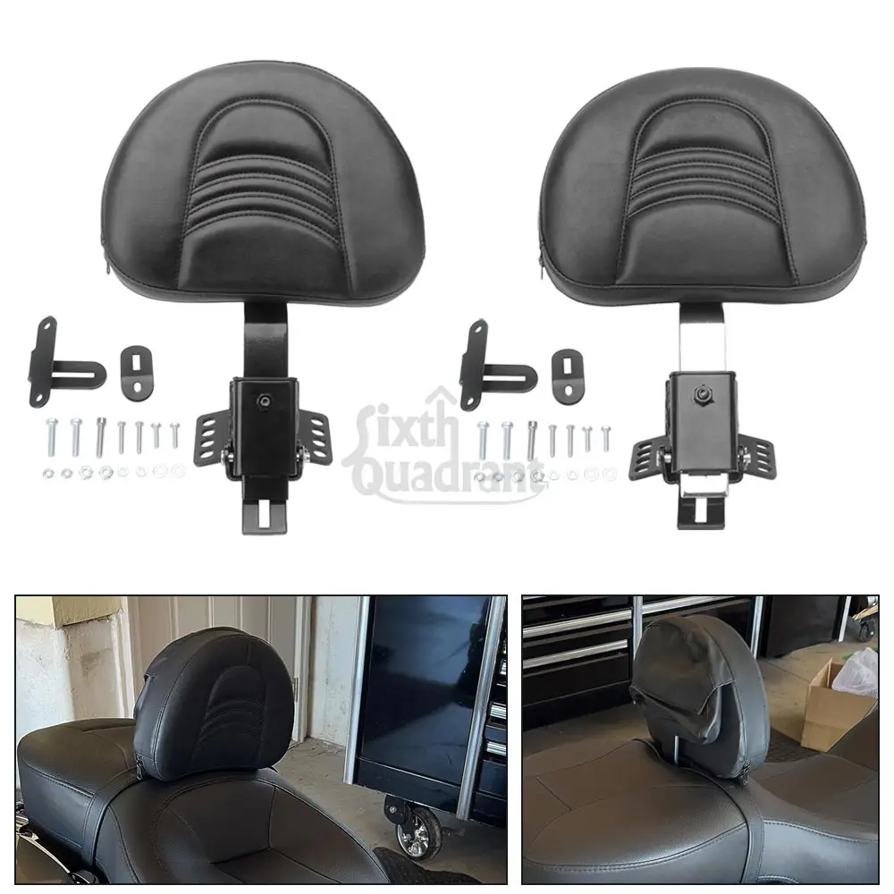 

Регулируемая подключаемая спинка водителя, поясничная опора, полоса Sissy Bar для Harley Touring Road King Street/Road/Electra Glide 1997-2025 гг.