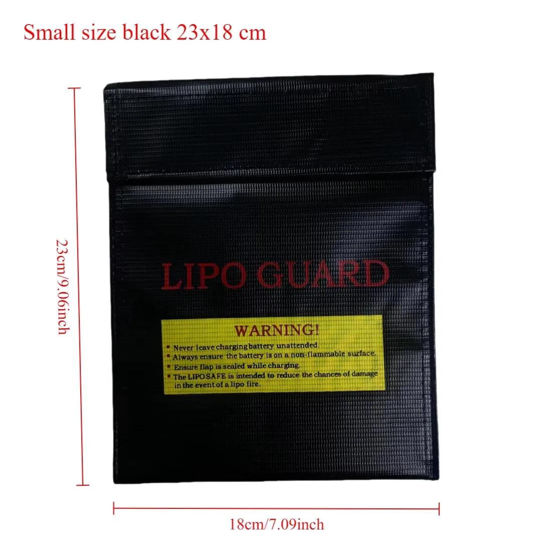 Lithium-Batterie, explosionsgeschützte, feuerfeste Tasche, hochwertige RC-LiPo-Batterie, multifunktionale Aufbewahrung, Sicherheitstasche, 18 x 23 cm, 30 x 23 cm