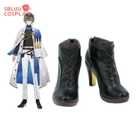 SBluuCosplay Vtuber Ike Eveland Cosplay Shoes Custom Made Boots