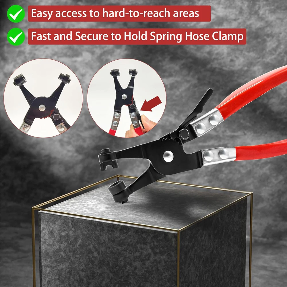 New Clamp Puller Locking Car Hose Clamps Pliers Water Pipe Hose Flat Band Ring Type Tool for Garden Auto Removal Tools