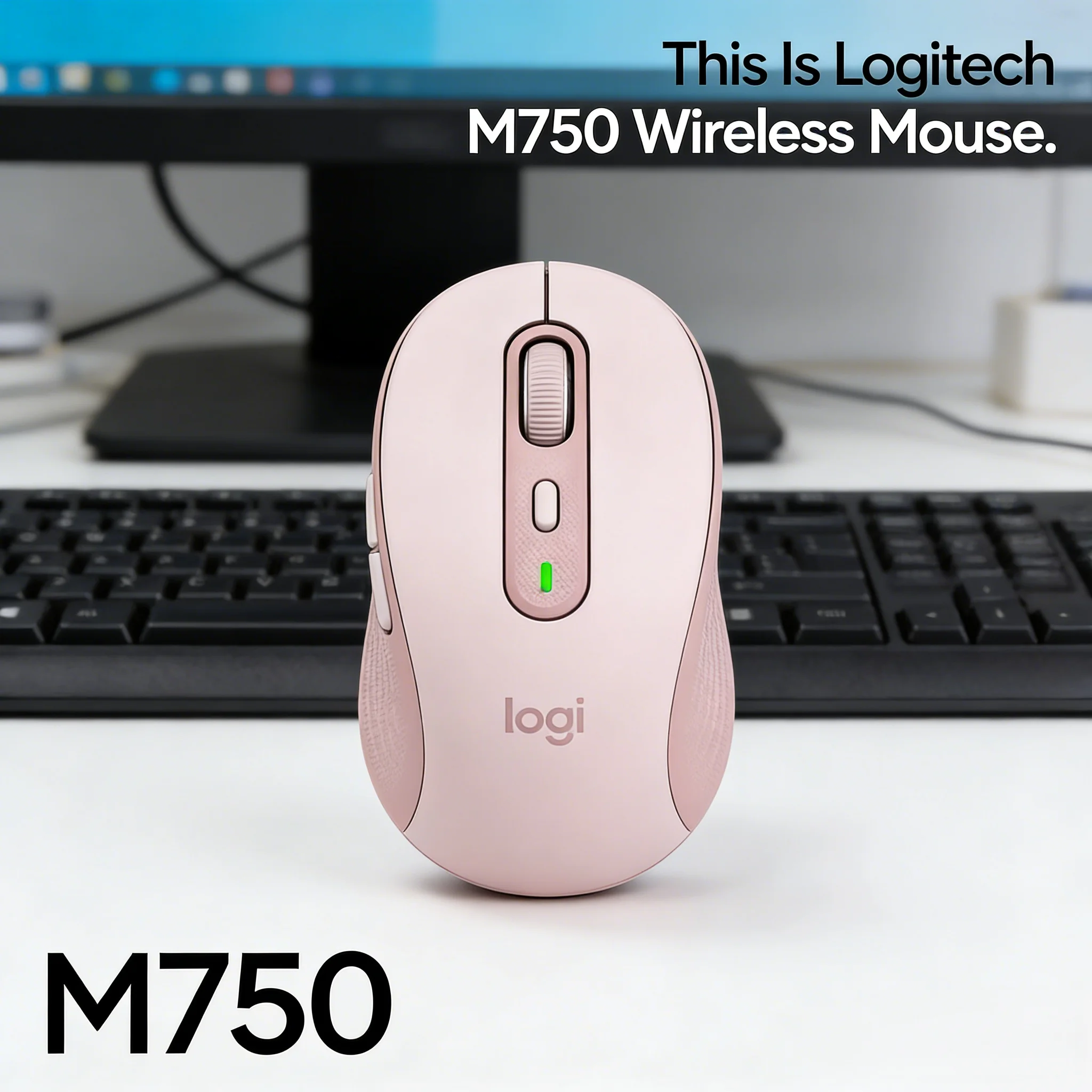 

Logitech M750 - Эргономичный дизайн для комфорта на весь день