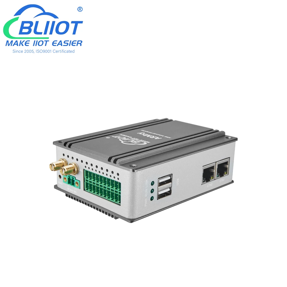 Imagem -06 - Cpu a7 8gbyte Emmc 100m Mais 1000m Porta Ethernet Arm Edge Computing Gateway Suporte Modbus Mqtt x