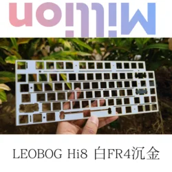 LEOBOG Hi8 mechanical keyboard plate FR4 Aluminum CF Steel (for plate-mounted stabilizer type)