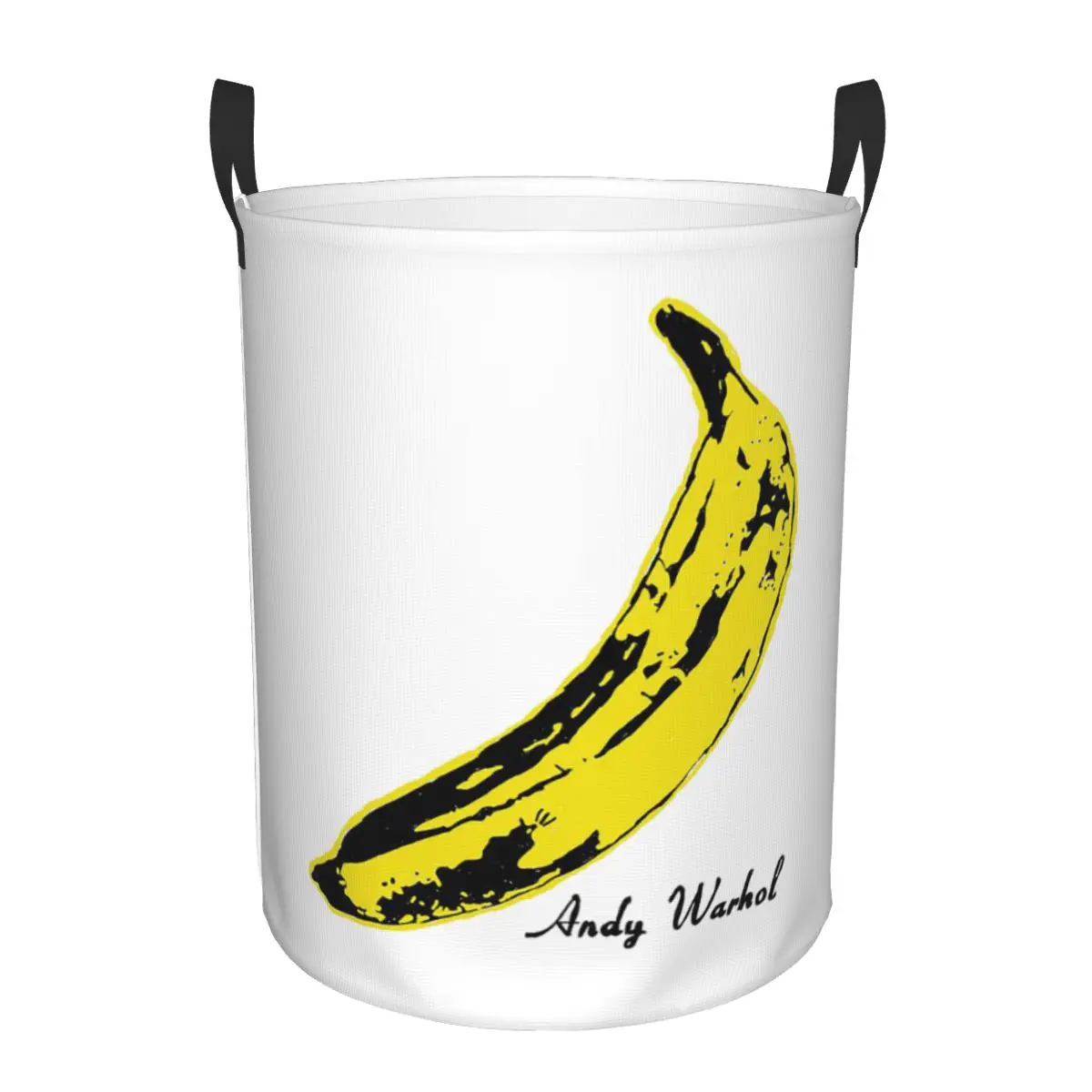 

Корзины для грязного белья Andy Warhol Sunset Cat Cattle Banana, складные, большие, водонепроницаемые, для одежды и игрушек, для дома, детские