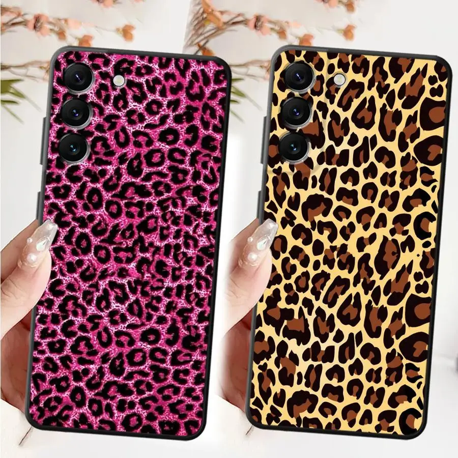 Leopard Print Black…