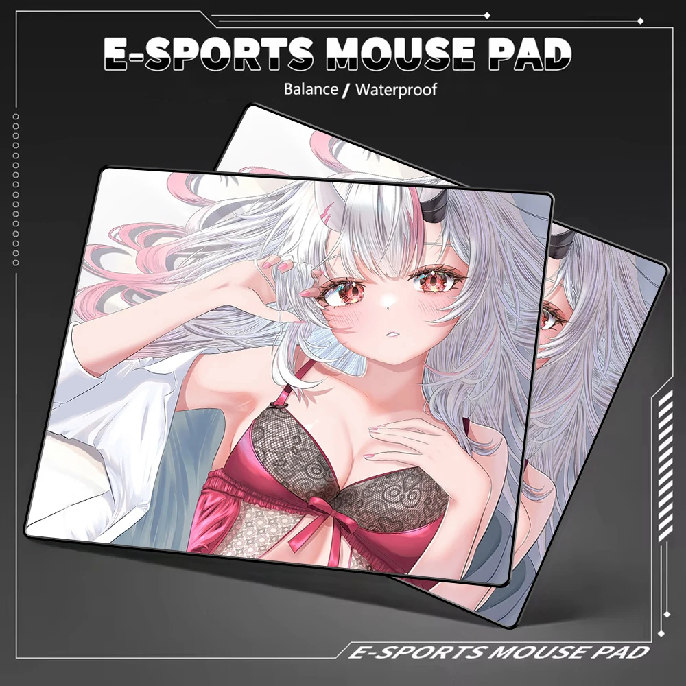 

Gaming Mouse Pad 45*40cm Waterproof Computer Mouse Mat Otaku Professional Sexy Anime Girl Balance E-Sports Mousepad Gamer Carpet
